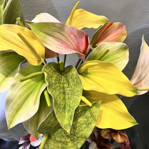 Projets de décoration à grande échelle appropriés en vrac d'Anthurium artificiel - Product Image 2