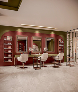 Wholesale Nail Tech Station with <b>LED</b> <b>Light</b> Custom Beauty Salon Furniture for Commercial Spa Shop Fitting - Product Image 5