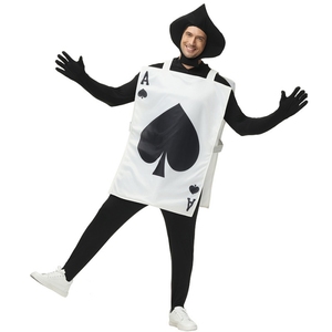 Disfraces de Halloween Alice Fantasy puesta en escena Unisex padre-hijo Poker naipes <span class=keywords><strong>Ace</strong></span> of Spades disfraz para niños adultos - Product Image 5