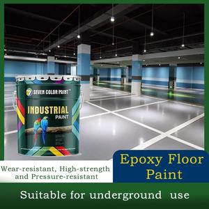तेल आधारित एपॉक्सी सेल्फ-लेवलिंग दो-घटक सुपर वियर-प्रतिरोधी ईपॉक्सी फर्श पेंट - Product Image 1