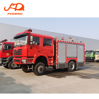 Truk Pemadam Kebakaran Shacman F3000 4x2 dengan Tangki Air 8000L dan Tangki Busa, Mesin 310HP untuk Pemadam Kebakaran Perkotaan