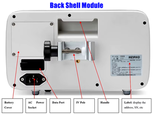デリートケア注射薬ポータブル充電式バッテリー獣医用器具動物病院用シリンジポンプ - Product Image 5