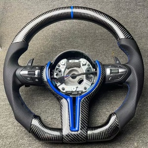 Venta Directa de Fábrica, Volante de Fibra de Carbono Personalizado para <span class=keywords><strong>BMW</strong></span> X3 M3 M5 F30 F10 F20 F11 F32 M6 F90 E90 E92 Serie 5 X5 F15 X6 - Product Image 3