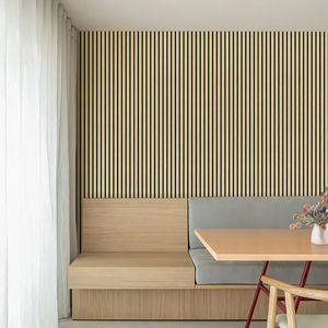 Panel acústico moderno de 50mm en diseño triangular Eiche, solución de diseño gráfico para Hotel, apartamento, Hospital, solución de diseño gráfico - Product Image 1