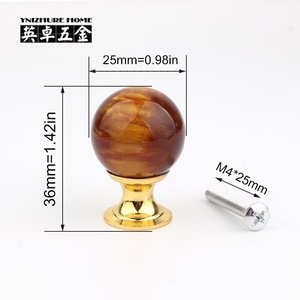 Carved Drawer <strong>Door</strong> Window Pulls Kitchen Furniture Engraved Hardware Resin Amber Shell Tiger Eye <strong>Gold</strong> Cabinet Handles - Product Image 2