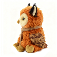 Peluche Hibou Mignonne en Gros 2026 – Compagnon de Table, Petit Animal, Poupée Kawaii, Style Anime Brodé en Tissu Coton