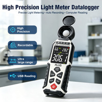 Luxmètre numérique USB, capteur intelligent, écran LCD rétroéclairé, haute précision, large plage 0-400000 Lux, calibrateur
