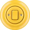 KERUIDA <strong>2</strong> Gang 1 <strong>Way</strong> <strong>Push</strong> <strong>Button</strong> <strong>Switch</strong> Ceramic Colorful Retro <strong>Switch</strong> Electrical Vintage <strong>Switch</strong> for Controlling Light - Product Image 6