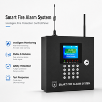 Sistem Alarm Kebakaran Nirkabel yang Dapat Diatur Alamatnya dengan Panel Suara dan Antarmuka Layar Sentuh Bahan ABS Portabel