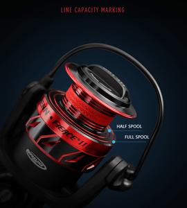 PENN Fierce III 1000-8000 4 + 1BB moulinet de pêche à rotation <span class=keywords><strong>MAX</strong></span> 13.6 forte puissance de traînée CNC moulinet de pêche pour gros poissons - Product Image 5