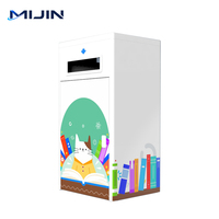 Boîte de retour de livres RFID intelligente Mijin Smart Library, système de dépôt de livres intelligent 24h/24 et 7j/7 pour l'intérieur et l'extérieur, fabricant d'origine, SDK SIP2