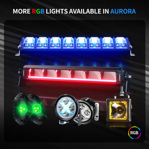 <span class=keywords><strong>Aurora</strong></span> 4 inch mini luz de conducción para camioneta carro 4x4 Luz de trabajo redonda LED rgb luz  led de trabajo para camioneta - Product Image 6