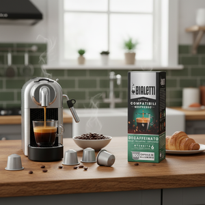 Capsule in Alluminio Bialetti Deca 100 Compatibili con Nespresso con Coperchio in Plastica e Corpo in Metallo 0,18/giorno - Product Image 3