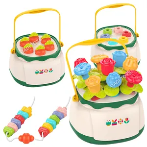 새로운 디자인 아기 발달 장난감 꽃 손톱 아기 및 유아 장난감