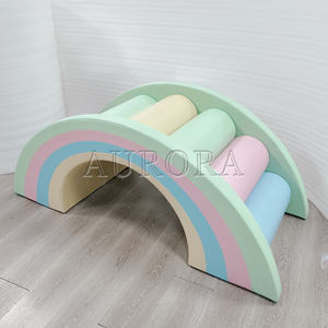 ציוד משחק רך פעוטות לתינוק מקורה עם כדור שקופית קצף להגדיר לשימוש ביתי & בית הספר לשימוש - Product Image 2