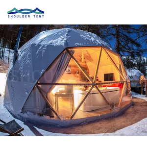 Dôme géodésique au meilleur <span class=keywords><strong>prix</strong></span> en Chine, 5m/6m/7m/8m, dôme géodésique à bas <span class=keywords><strong>prix</strong></span> pour le glamping, la maison, l'hôtel - Product Image 1
