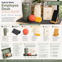 Coffret Cadeau Bien-être pour Employés : Kit de Bienvenue d'Entreprise Personnalisé avec Logo pour Achat en Gros et Événements