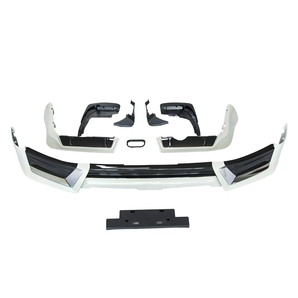 Tdcmy Uitstekende Kwaliteitsborging Auto Carrosserie Sets Abs Kentekenplaat Frame Bumper Spoiler Spatbord Voor Land Cruiser Lc200