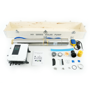 2.2KW güneş derin kuyu pompaları güneş su pompası sistemi 300V pompalama sistemi derin kuyu suyu pompası güneş için - Product Image 2