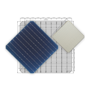 23% एन-टाइप मोनो सोलर सेल टॉपकॉन एचजेटी एबीसी बिफेशियल मोनोफेशियल फोटोवोल्टिक सोलर सेल विनिर्माण - Product Image 3