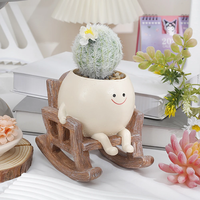 Mini pot suspendu pour plantes succulentes, décoration de jardin et de salon