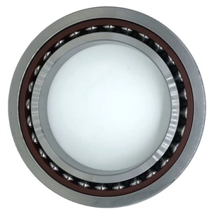 Cuscinetto a sfera <span class=keywords><strong>angolare</strong></span> a contatto a sfera <span class=keywords><strong>in</strong></span> ceramica 7010 CD/HCP4A 7010C 7010AC/ACM carichi assiali radiali cuscinetto mandrino 50x80x16mm - Product Image 1