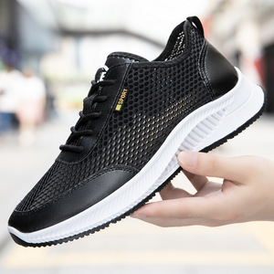 Chaussures de sport rétro pour hommes de haute qualité, printemps automne, chaussures de marche, antidérapantes, semelles souples, respirantes, légères pour garçons - Product Image 6