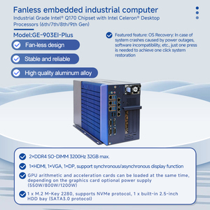 Intel 6th/7th/8th/9th Gen Core M i7/i5/i3/Pentium/Celeron LGA1151 Bộ vi xử lý cao nhất 8c/16t Q170/c236 Máy tính Mini PC - Product Image 2