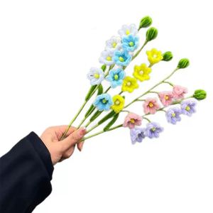 Twisted Stick Finished Wind Chime <b>Flower</b> Material Hand-Woven <b>Artificial</b> <b>Flower</b> Home Decoration <b>Artificial</b> <b>Flower</b> Gift - Product Image 1
