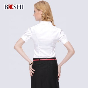 Camicie Eleganti all'Ingrosso, Abbigliamento Estivo da <span class=keywords><strong>Donna</strong></span> per Ufficio, Camicette Bianche - Product Image 3
