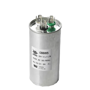 Hot bán cbb65 <span class=keywords><strong>55UF</strong></span> condensador AC Motor SH tụ 40/70/21 Tụ điều hòa không khí - Product Image 1