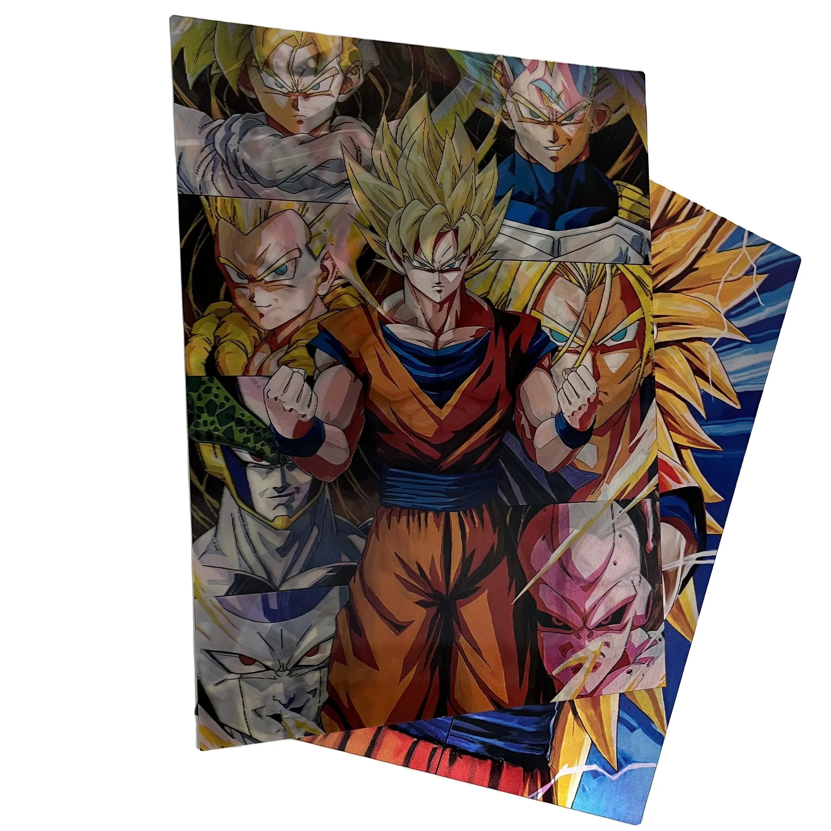 Venda quente Novo Design lenticular 3d anime cartaz 100% fábrica 3d anime dinâmico cartaz