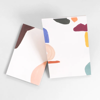 Logo özel baskılı Memo Pad yazma not defteri Set Tablet Scratch pedleri ile Logo