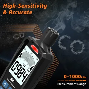 HEDAO RD700 Testeur de qualité de l'air professionnel, détecteur de monoxyde de carbone, analyseur de gaz CO de haute précision - Product Image 4