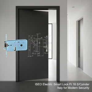 Serratura Elettrica Intelligente ISEO Fr 16 S/Cilindro LAF49020 #   L'Italia per la sicurezza moderna - Product Image 3