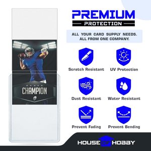 Ensemble de cartes avec manchons Penny Protecteurs de cartes Chargeur supérieur en plastique dur Poke Mon pour cartes à collectionner - Product Image 6