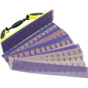 Papier de verre en céramique violette Premium 5 "6" 9 "-Extraction rapide de la poussière, durabilité longue durée MIRKA <span class=keywords><strong>Abranet</strong></span> 3M310W 3M710W - Product Image 6