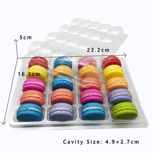<span class=keywords><strong>Macaron</strong></span> kapaklı ambalaj için 10,12, 18,20, 35 ve 50 macarons - Product Image 5