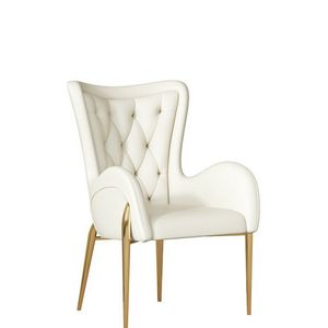 Sedia da Pranzo in Pelle Stile Nordico di Lusso Leggero Sedia da Salotto per <span class=keywords><strong>Casa</strong></span> Sedia con Schienale in Pelle Artigianale Moderna e Semplice - Product Image 5