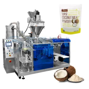 DoyPack Punch Kaffeepulver Kokosnuss pulver Reiß verschluss Düsen beutel Füll verpackungs maschine