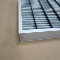 Pelat Filter kimia karbon aktif industri tinggi layar Filter kimia utama penghilang asam untuk bengkel bersih