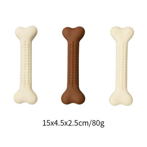Nylon Dog Toothbrush <strong>Pet</strong> Chewing Toy Interactive <strong>Chew</strong> <strong>Stick</strong> in Bone Shape Eco-Friendly Teeth Cleaning Tool - Product Image 6