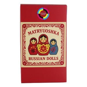 Boîte de papier d'art de 350 g/m² d'impression couleur au design personnalisé pour l'emballage de poupées Matryoshka - Product Image 2