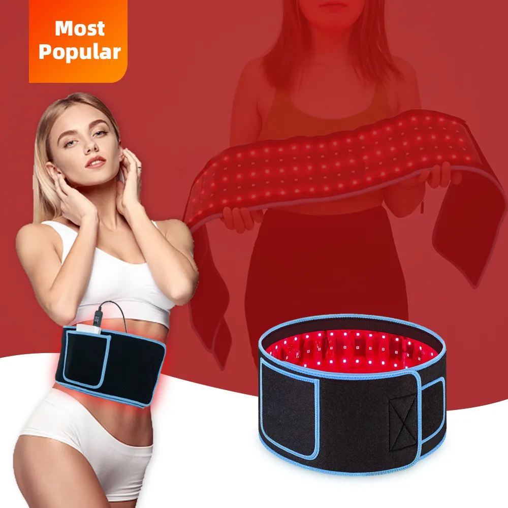 Redfy 2022 Most Popular Belt Slimming Led Laser Weight Loss Fat Wrap 660Nm 850Nm Infrared Red Light Therapy