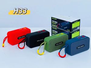 H33เล็กกลางแจ้งแบบพกพาลำโพงกล่องลำโพงซับวูฟเฟอร์สำหรับเชื่อมต่อ FM TWS กำลังแรงสูง - Product Image 6