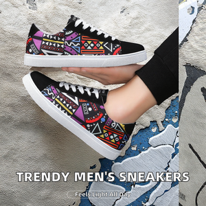 Chaussures de course d'été pour hommes, légères, respirantes, avec empeigne en PU et semelle intermédiaire en caoutchouc, chaussures de sport décontractées - Product Image 2