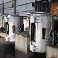Fourneau de fusion à induction pour métaux ferreux, fusion rapide, four à induction à moyenne fréquence