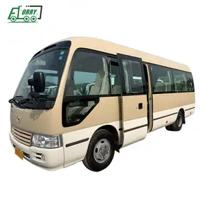 Used Toyota Land Cruiser Coaster Bus 30-Seater Passenger Coach Low Price Used Coaches For Sale