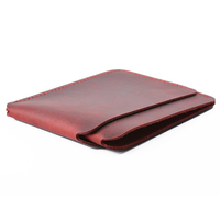 Portefeuille pliable vintage en cuir pleine fleur durable avec blocage RFID, motif à pois, logo personnalisé, sac à monnaie unisexe
