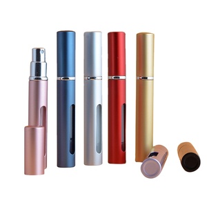 Colorful Metal Tube Aluminum Bottom Portable <strong>Travel</strong> Pocket Bottle Spray <strong>Refillable</strong> <strong>Perfume</strong> <strong>Atomizer</strong> - Product Image 2